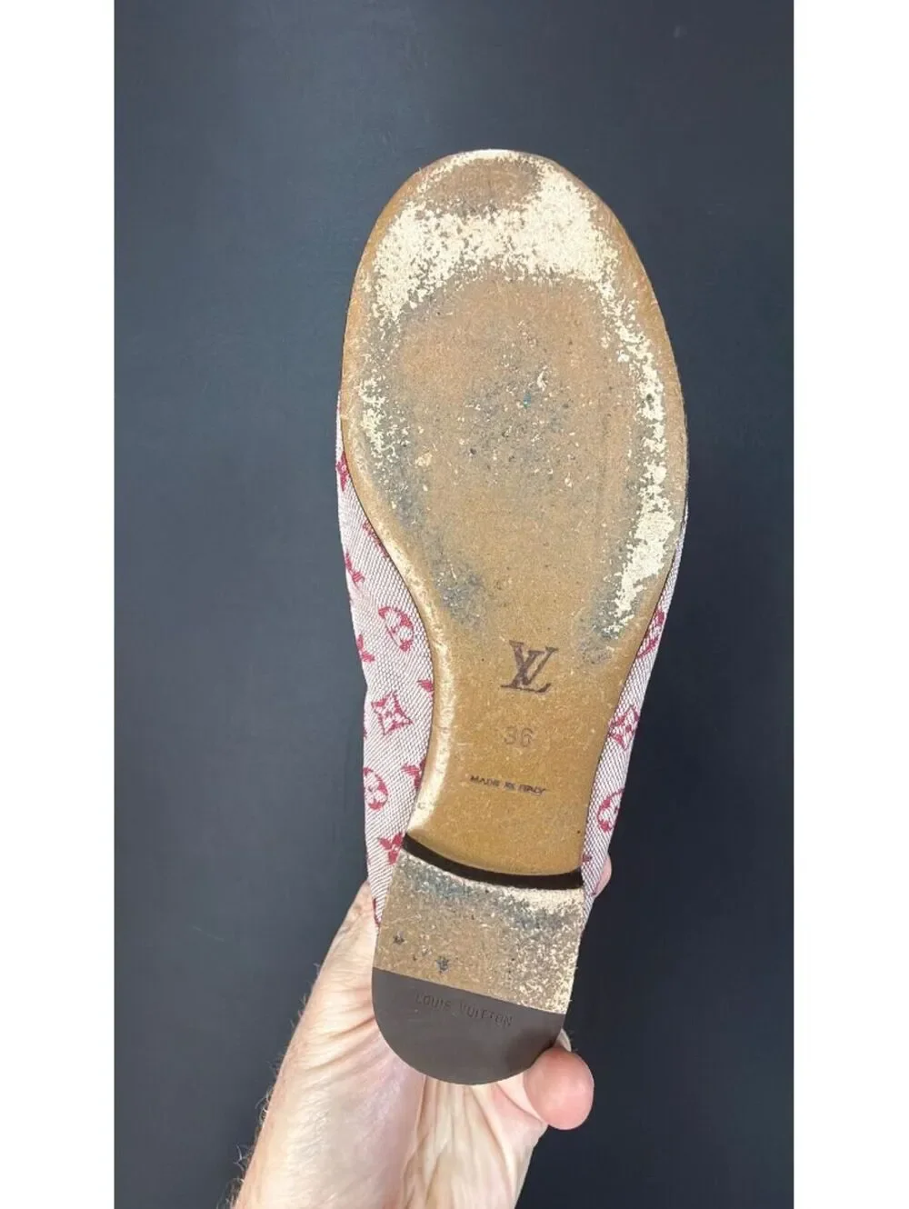 Louis Vuitton Pink Mini Lin Size 36
